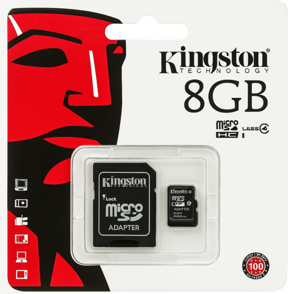 Kingston 8GB SD Card