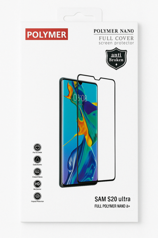 Samsung Galaxy S20 Ultra Tempered Glass Screen Protector