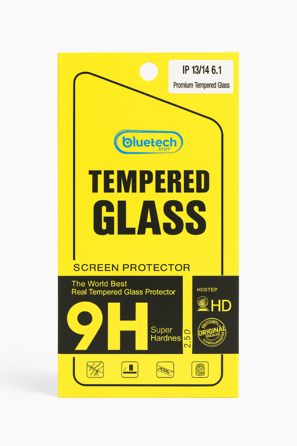 iPhone 13 / 14 / 13 Pro Tempered Glass Screen Protector