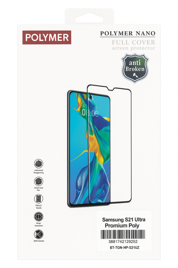 Samsung Galaxy S21 Ultra Tempered Glass Screen Protector