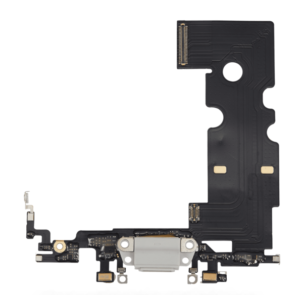 iPhone 8 Silver Charging Port (Premium)