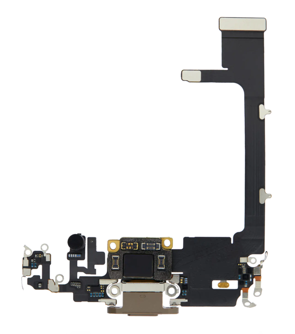 iPhone 11 Pro Charging Port Flex Cable with Board – Gold (Premium)