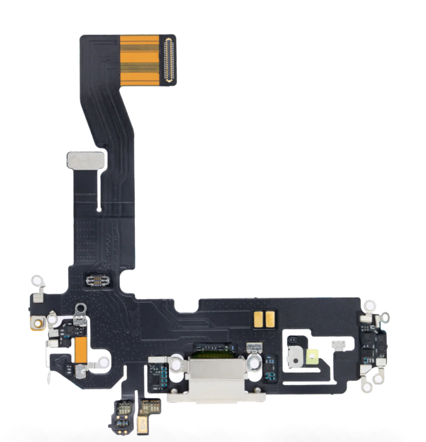 iPhone 12 Charging Port Flex Cable – Silver
