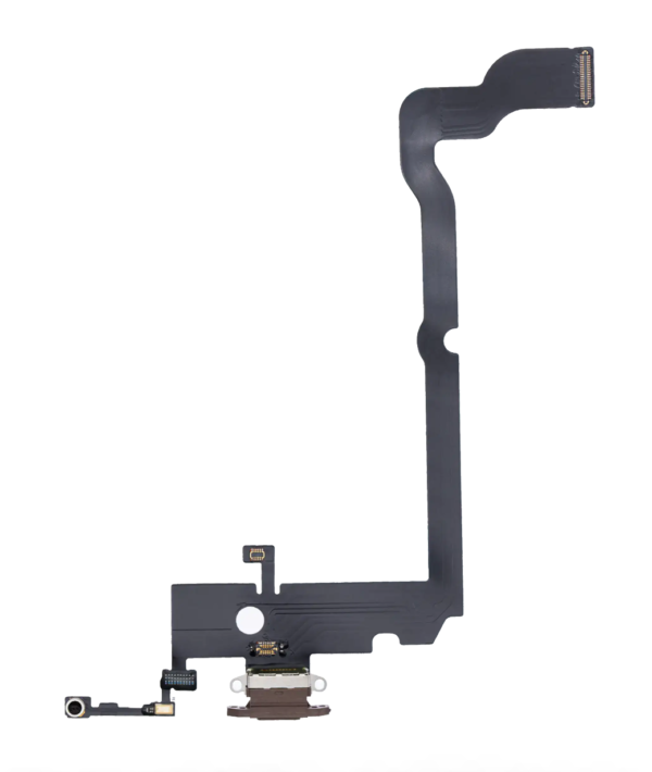 iPhone XS Max Charging Port Flex Cable – Gold (Premium)