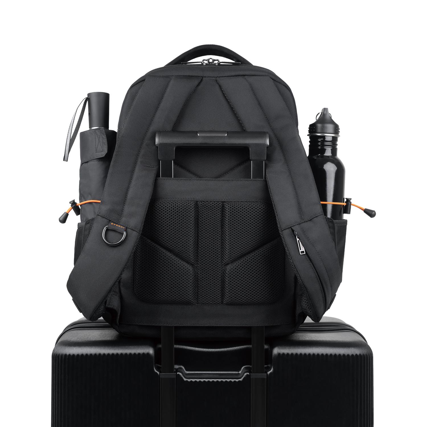 Studio ECO Expandable Laptop Backpack Black - Image 4