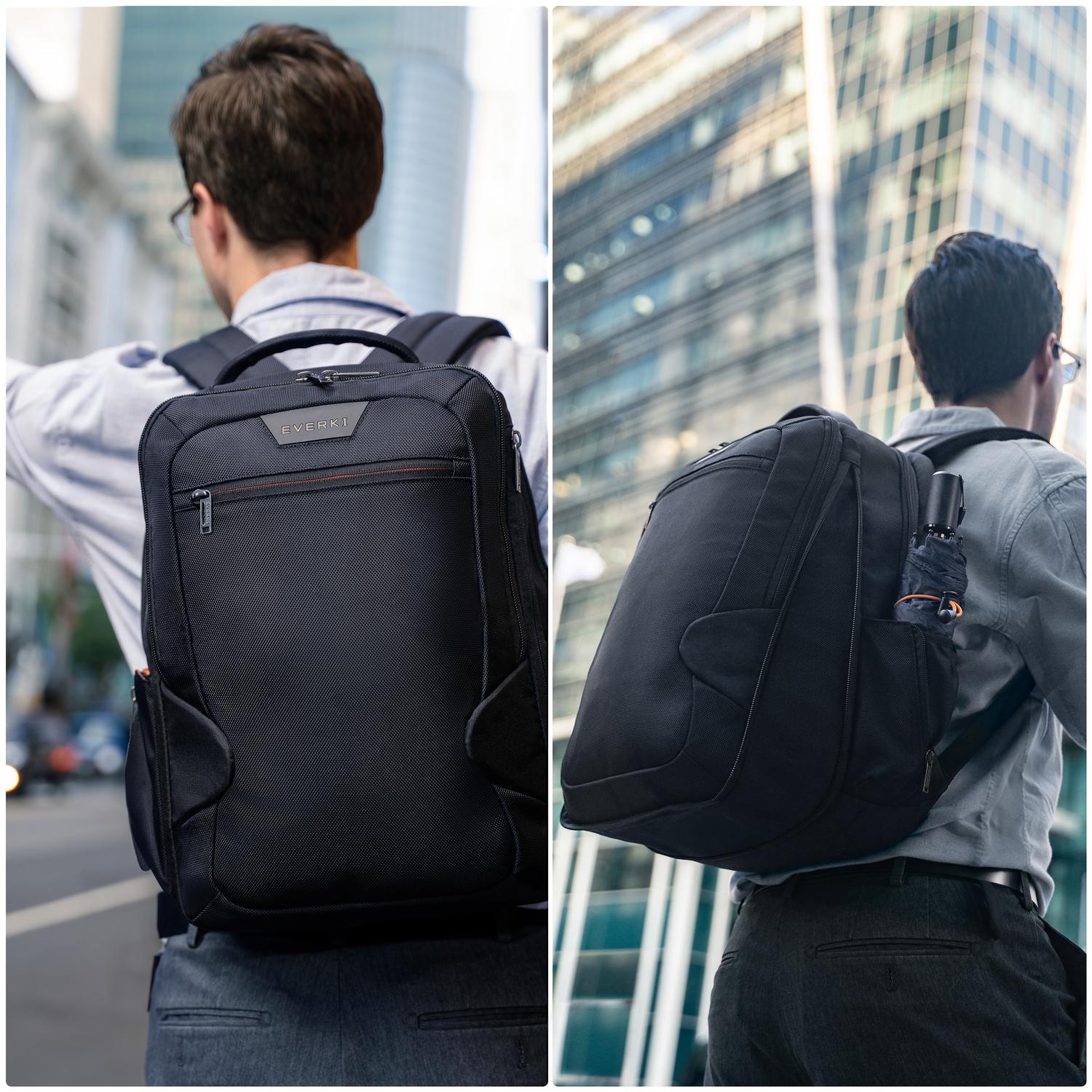 Studio ECO Expandable Laptop Backpack Black - Image 5