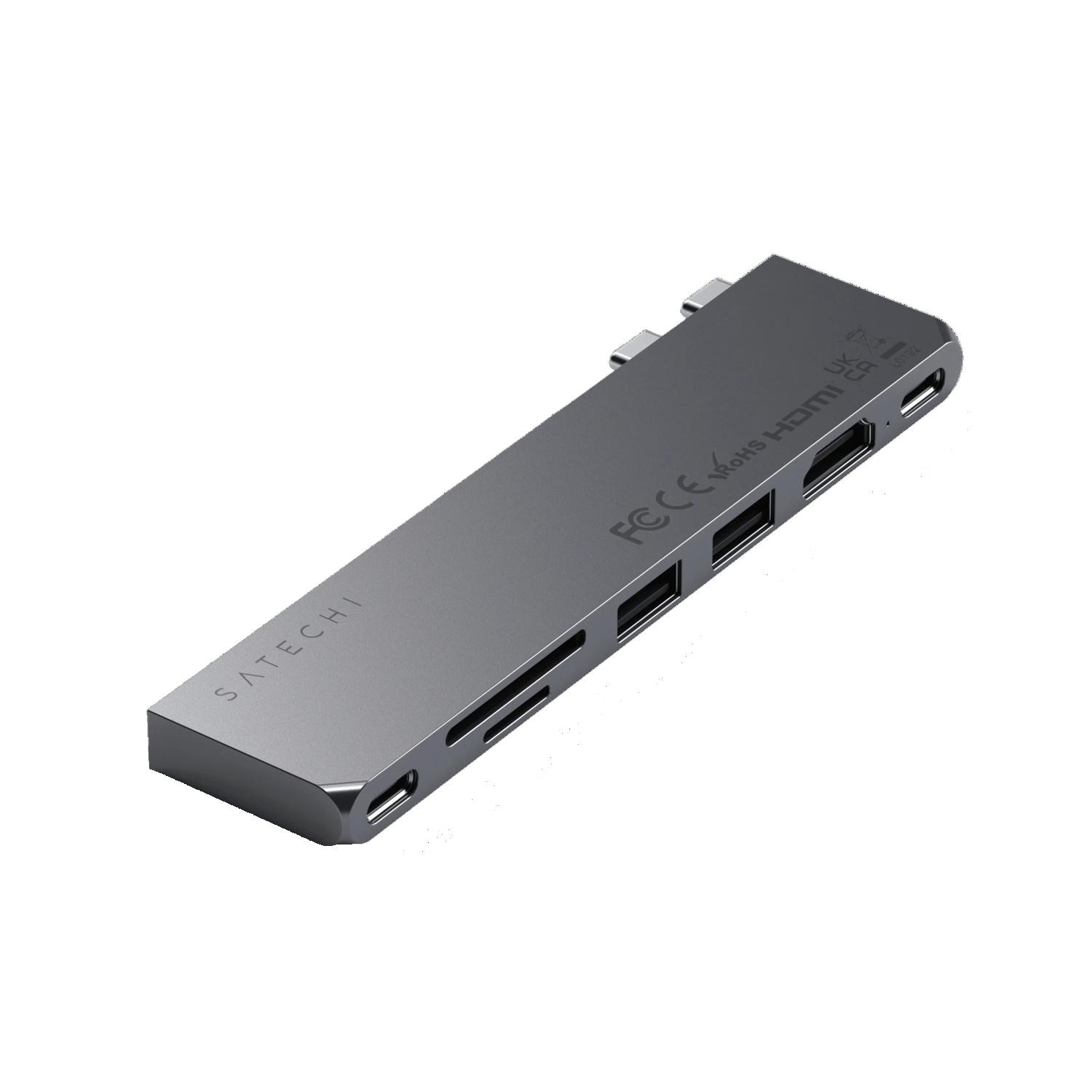 USB-C Pro Hub Slim Adapter Space Grey - Image 2