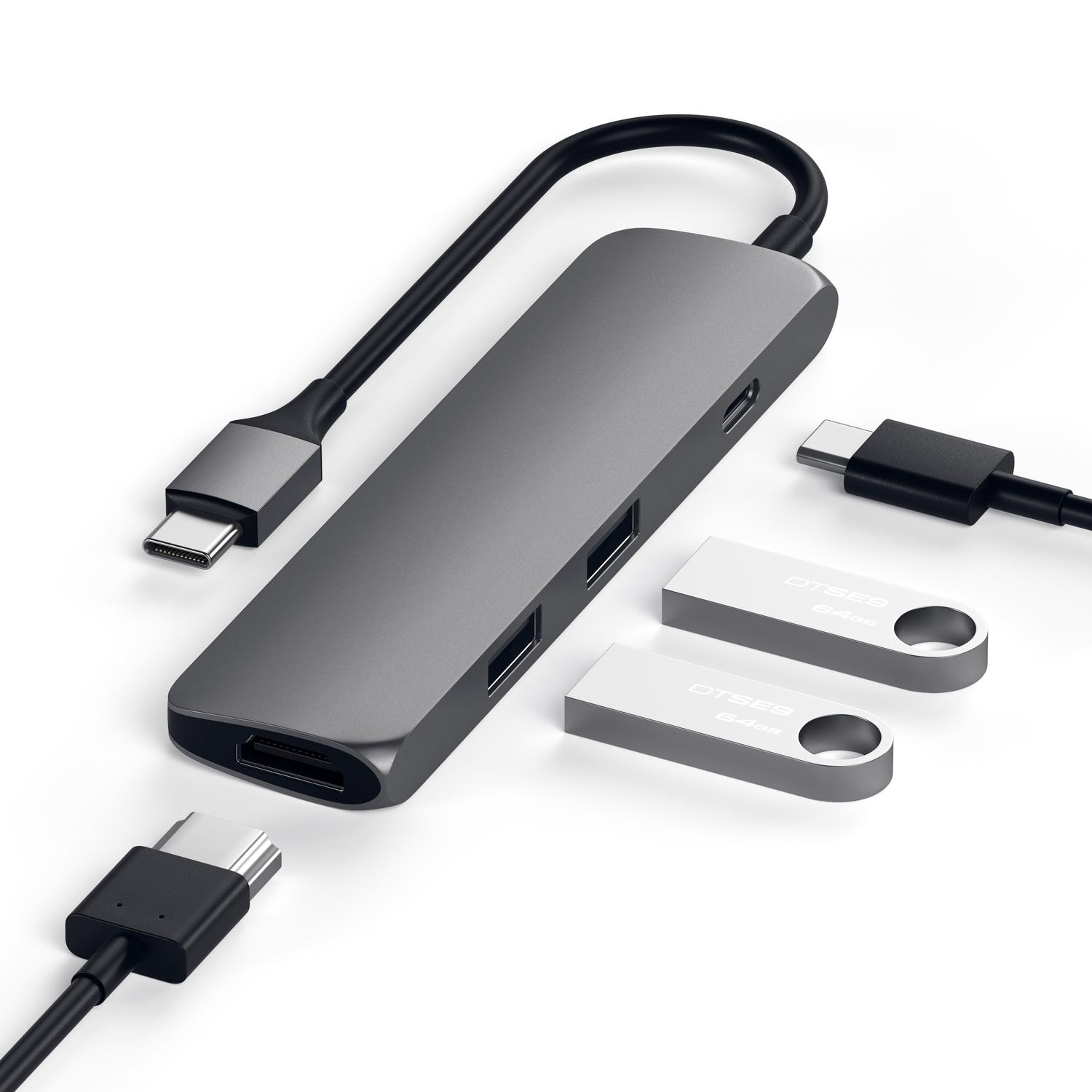 USB-C MultiPort 4K Adapter Space Gray - Image 2