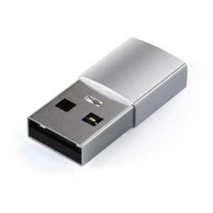 Type-A to Type-C Adapter Silver