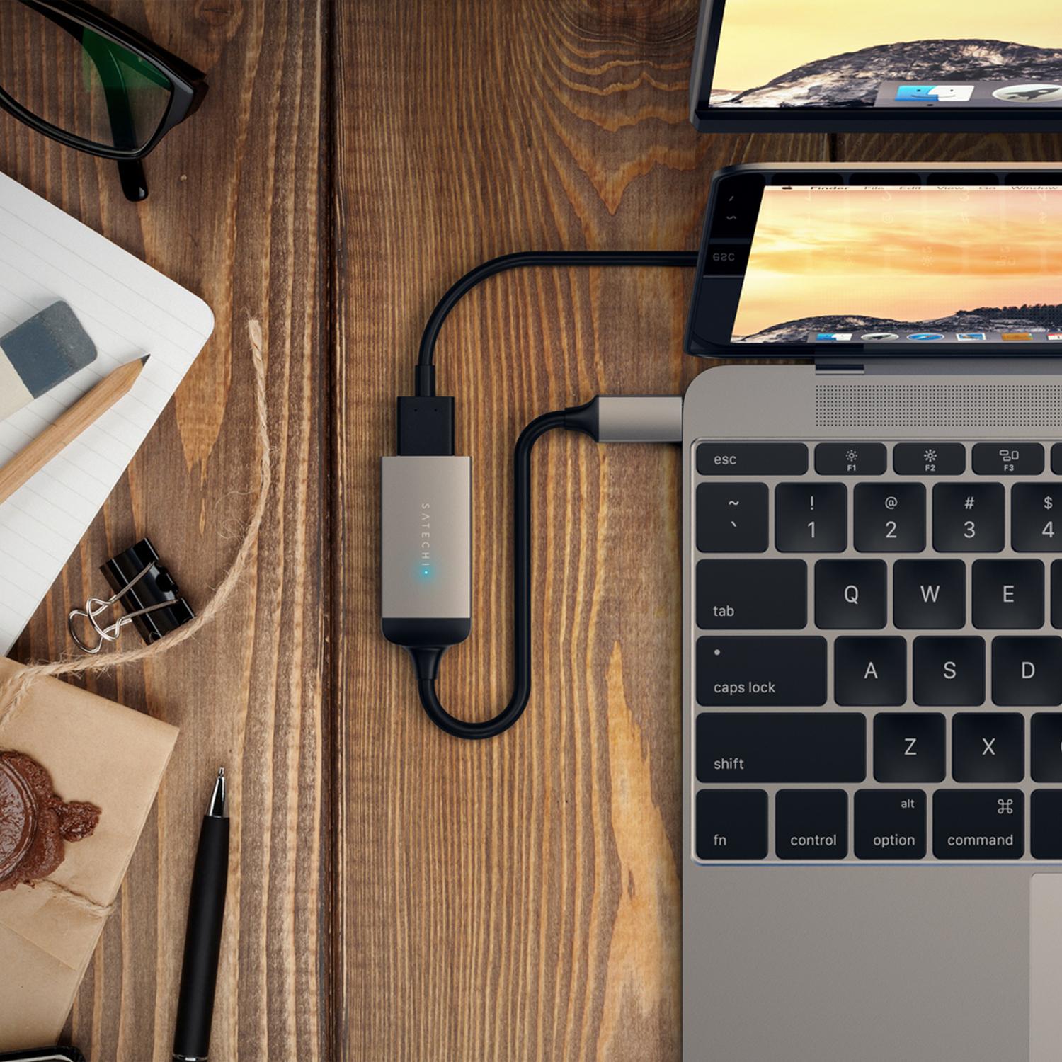 Type-C to 4K HDMI 60Hz Adapter Space Grey - Image 4