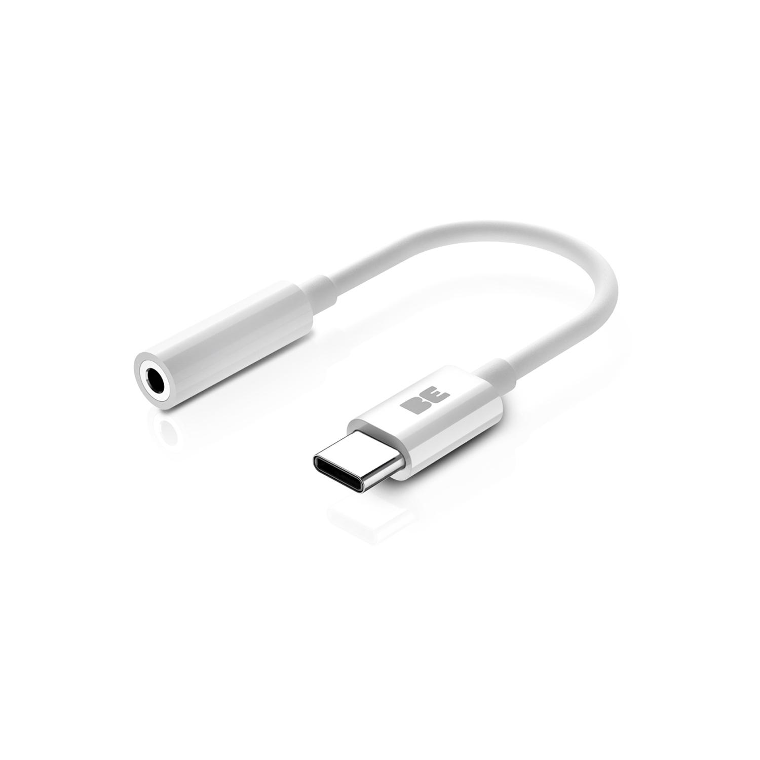 USB-C to 3.5mm Headphone Jack Adapter White - Image 2
