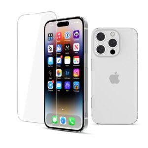 Tempered Glass Screen Protector for iPhone 16 Pro