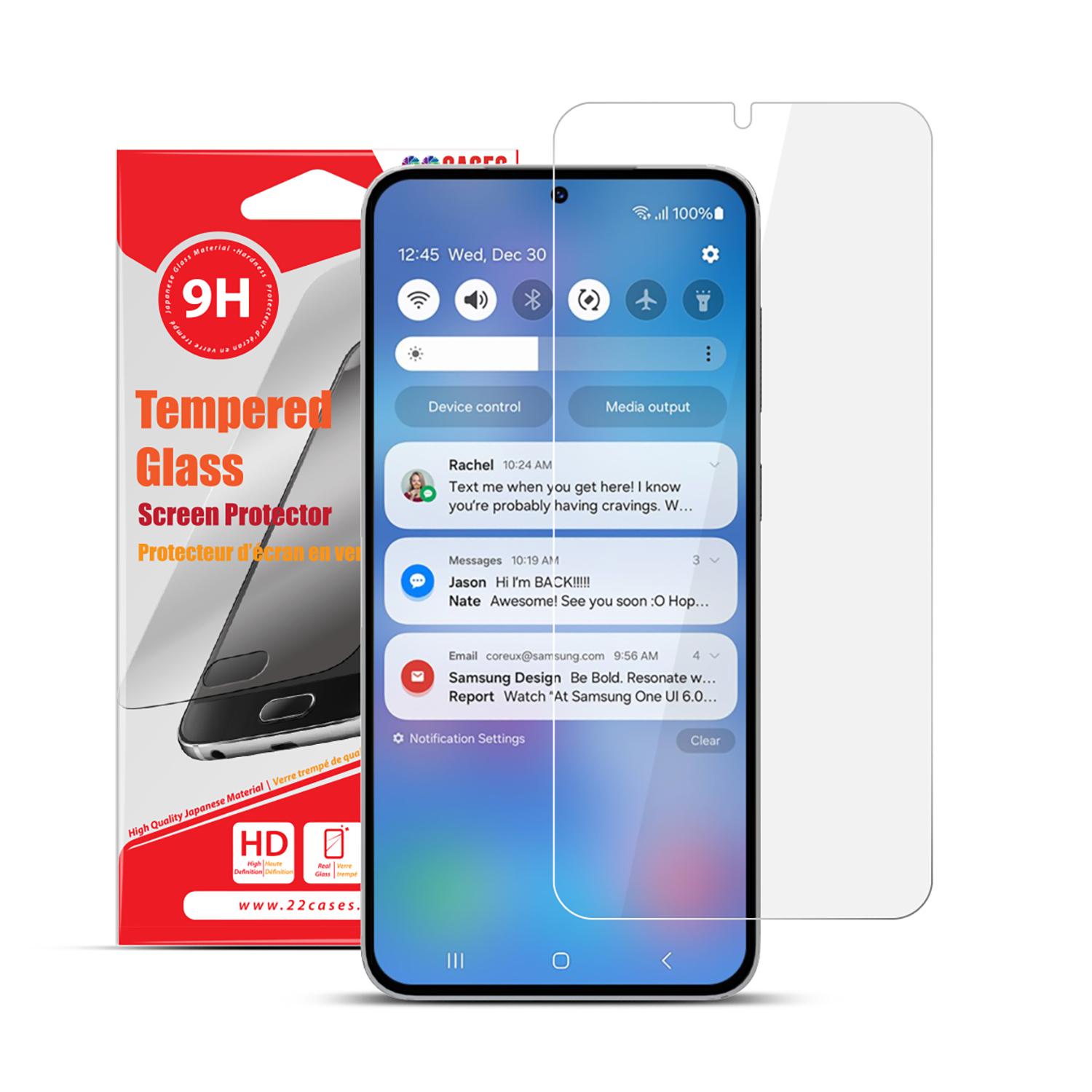 Tempered Glass Screen Protector for Samsung Galaxy S25 - Image 3