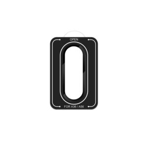 Full Cover Aluminum Lens Protector Black for Samsung Galaxy A36 5G