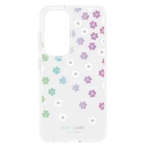 Protective Hardshell Case Scattered Flowers for Samsung Galaxy S24