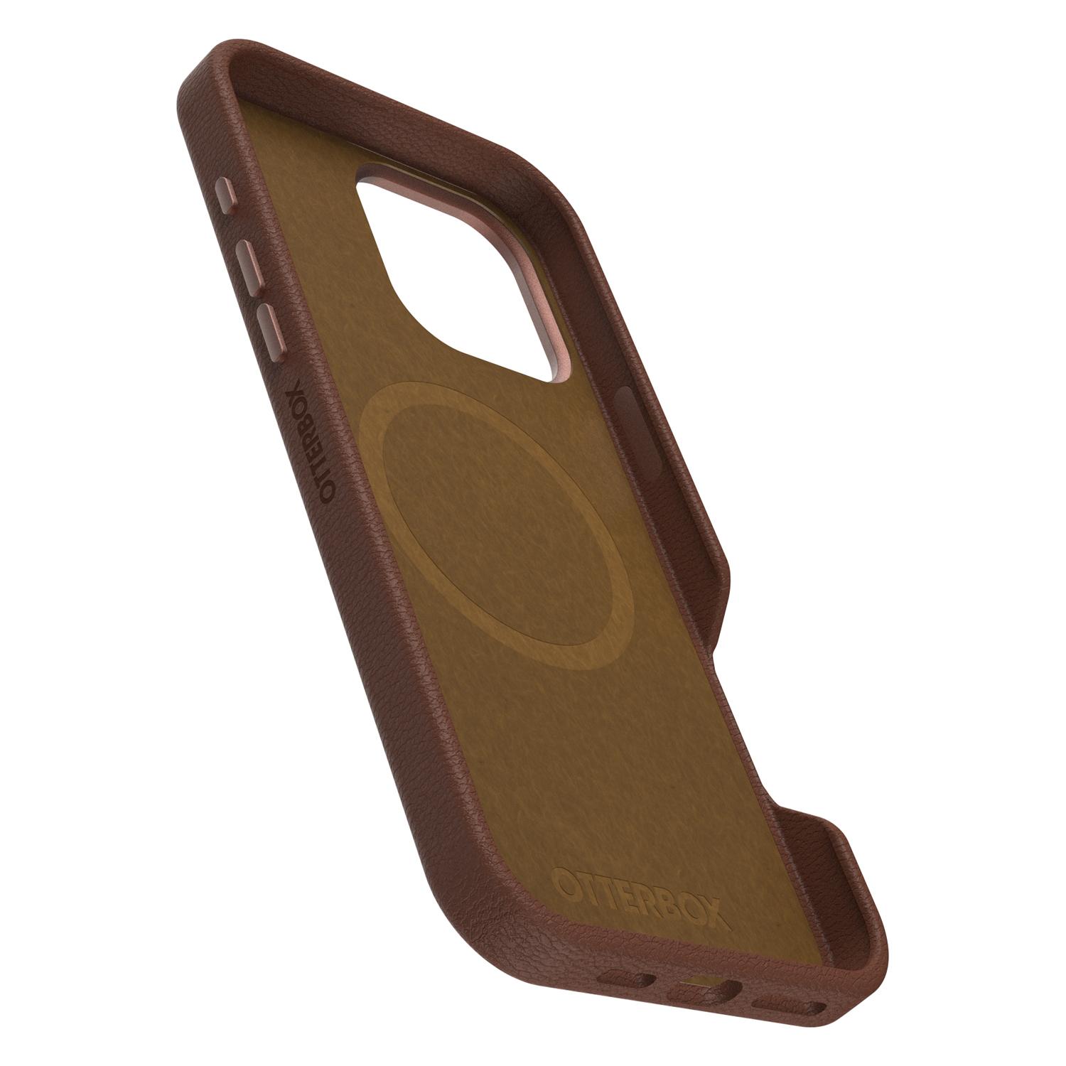 Symmetry Cactus Leather MagSafe Case Rich Adobe for iPhone 16 Pro Max - Image 2