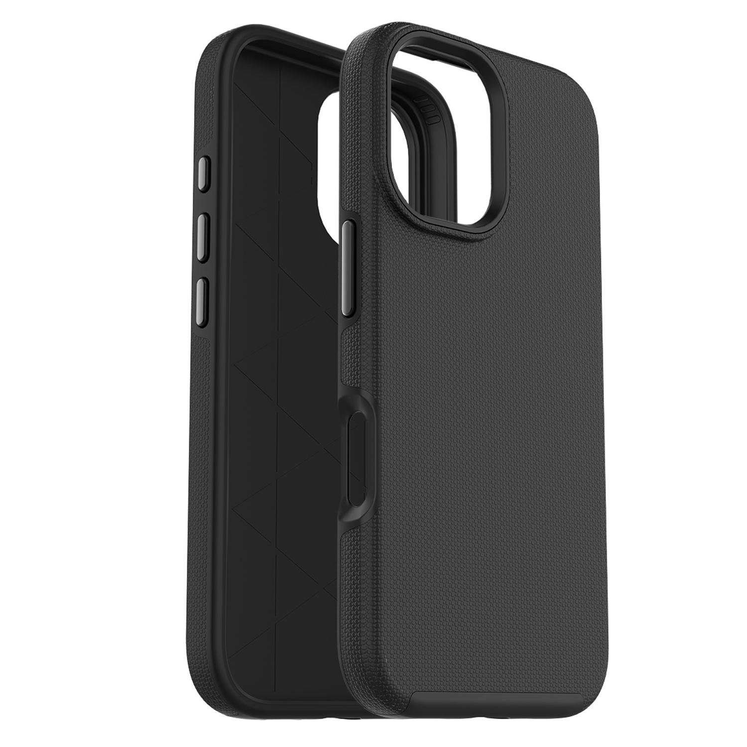 Armour Rugged Case Black for iPhone 16 - Image 2