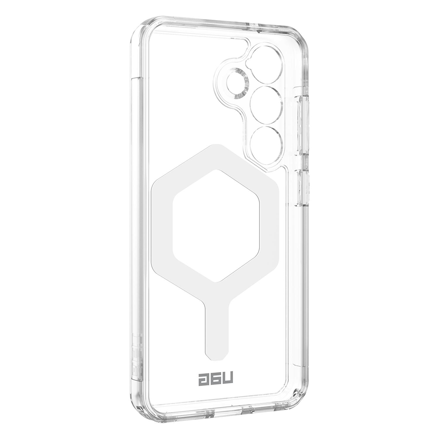 Plyo Clear Case w/Magnet Ice/Silver for Samsung Galaxy S25