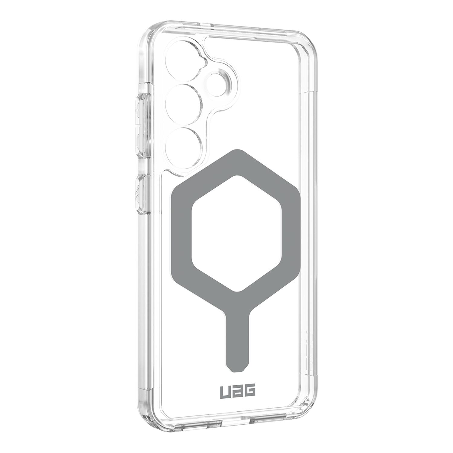 Plyo Clear Case w/Magnet Ice/Silver for Samsung Galaxy S25 - Image 2