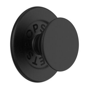 PopGrip For MagSafe Round with Adapter Ring Black
